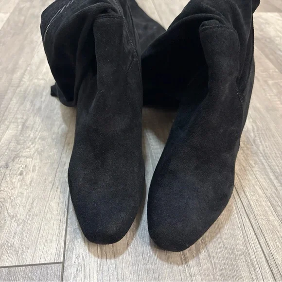 Jeffrey Campbell Black Over-the-Knee Boots - Picture 6 of 8